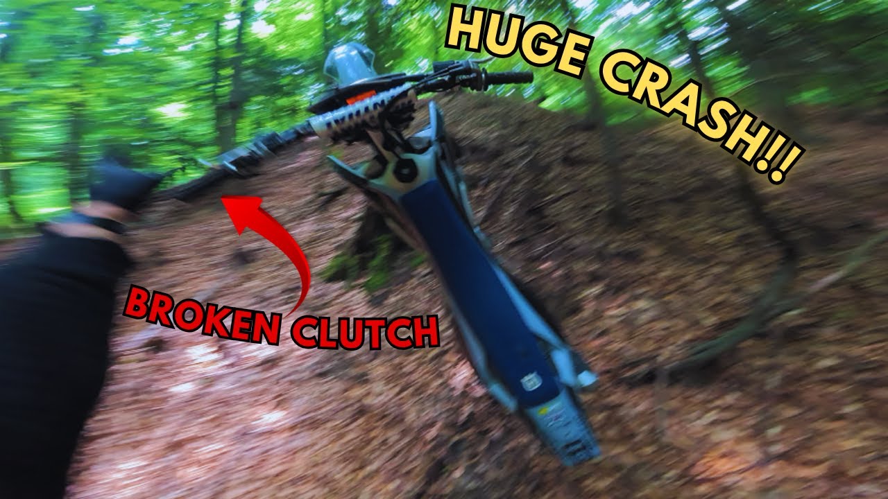 INSANE ENDURO RIDE | BROKEN CLUTCH | CRAZY JUMPS | POV | PART II