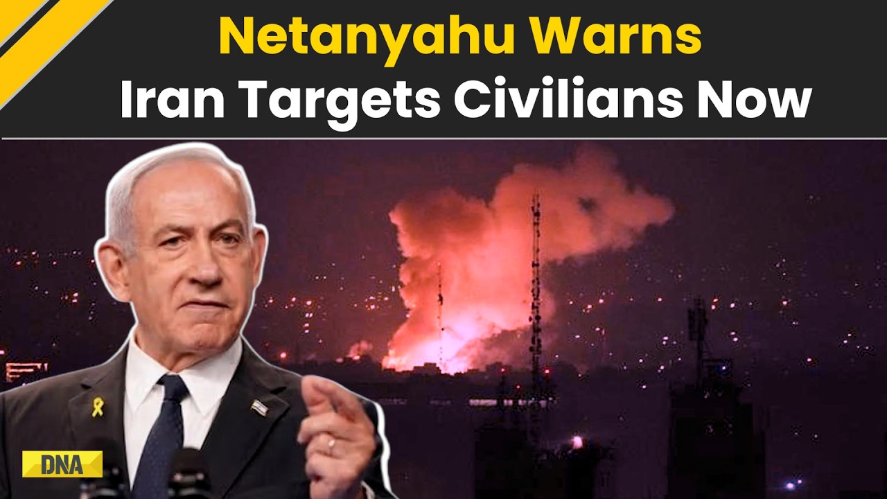 Israel Iran War: Israel PM Netanyahu Warns Civilians Under Threat | Middle East Crisis | Iran News