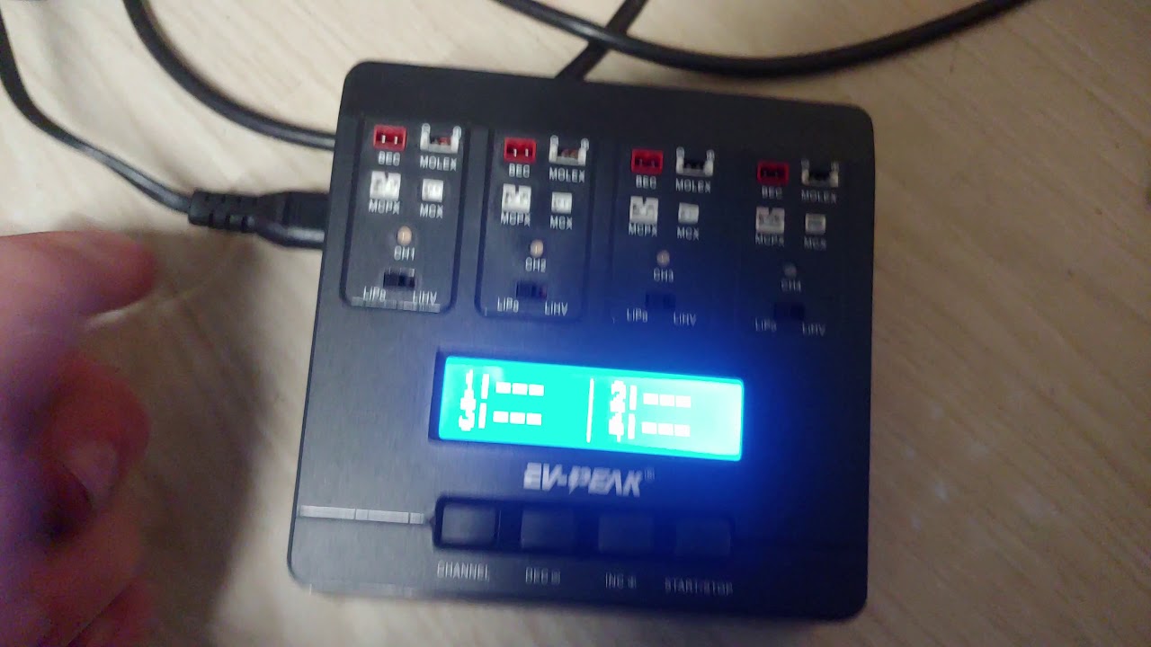 EV Peak 1S LipoHV Charger Unboxing und Erkl&auml;rung