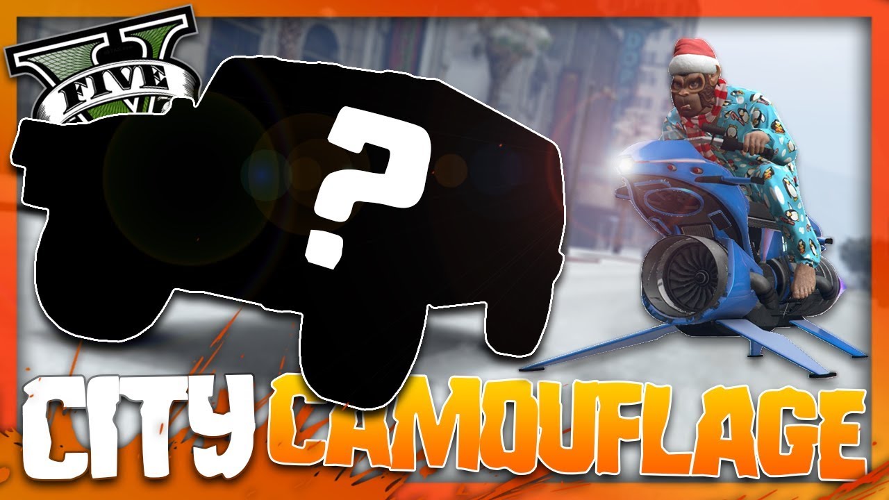 GTA 5 - CITY CAMOUFLAGE! (Snow Edition)
