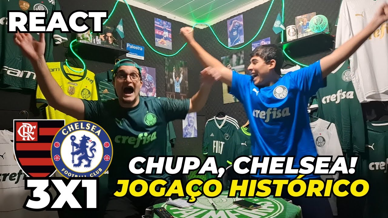 REACT FLAMENGO 3X1 CHELSEA | INGLESES NA RODA, DE NOVO! COPA DO MUNDO DE CLUBES DA FIFA 2025