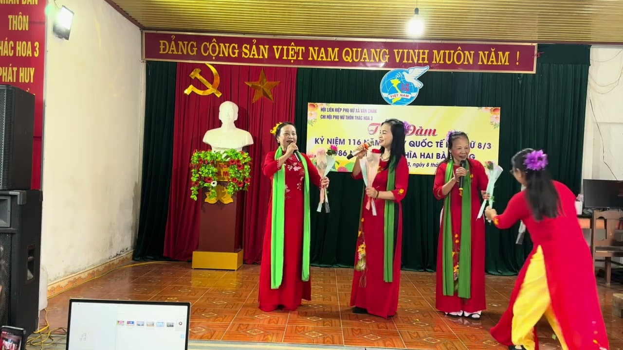 Hát tam ca: Clb Thôn Thác hoa3 