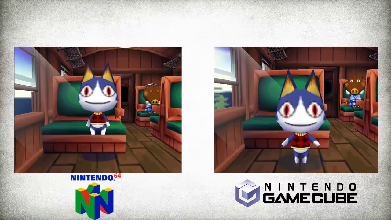 Animal Crossing (Dobutsu No Mori) Nintendo GameCube vs Nintendo 64