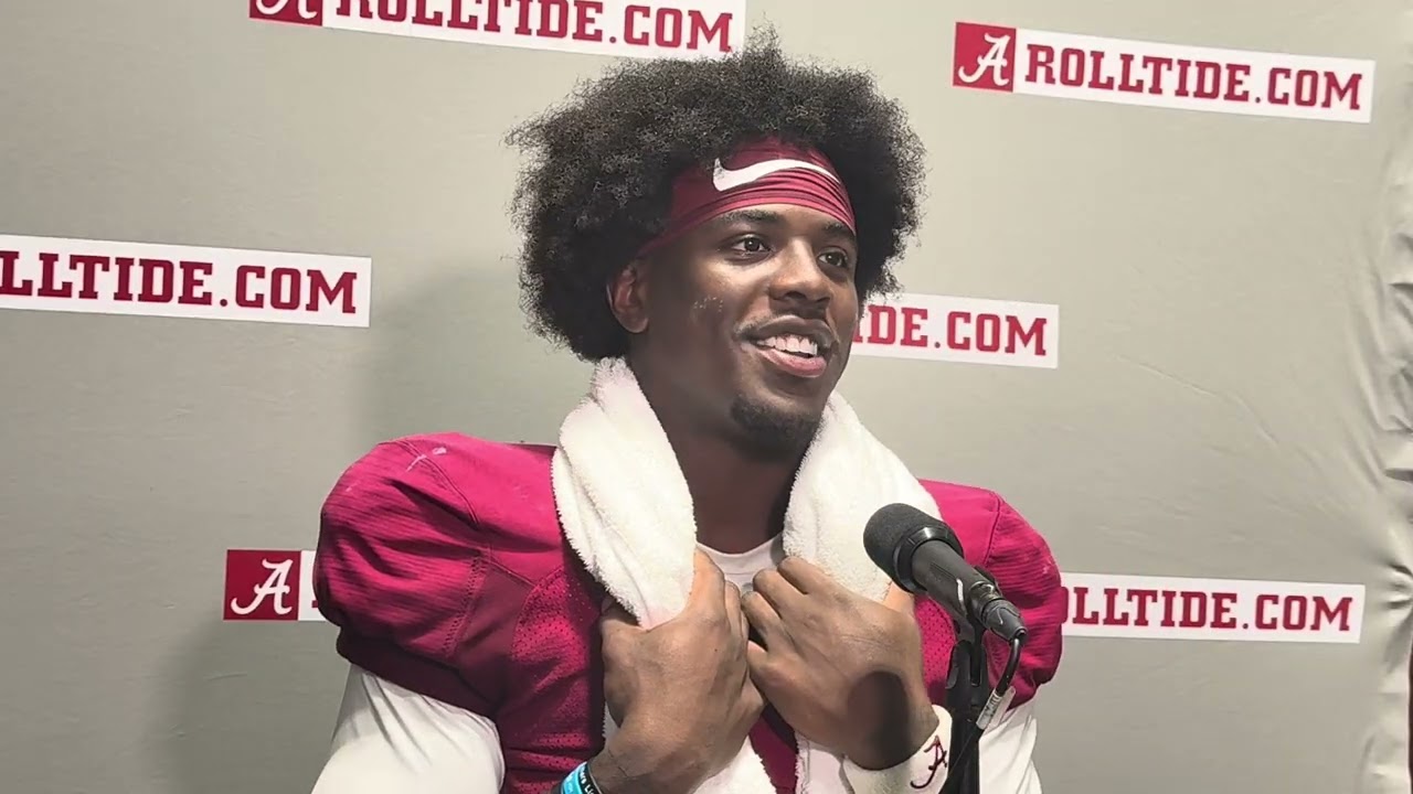 Alabama WR Germie Bernard after losing to FSU