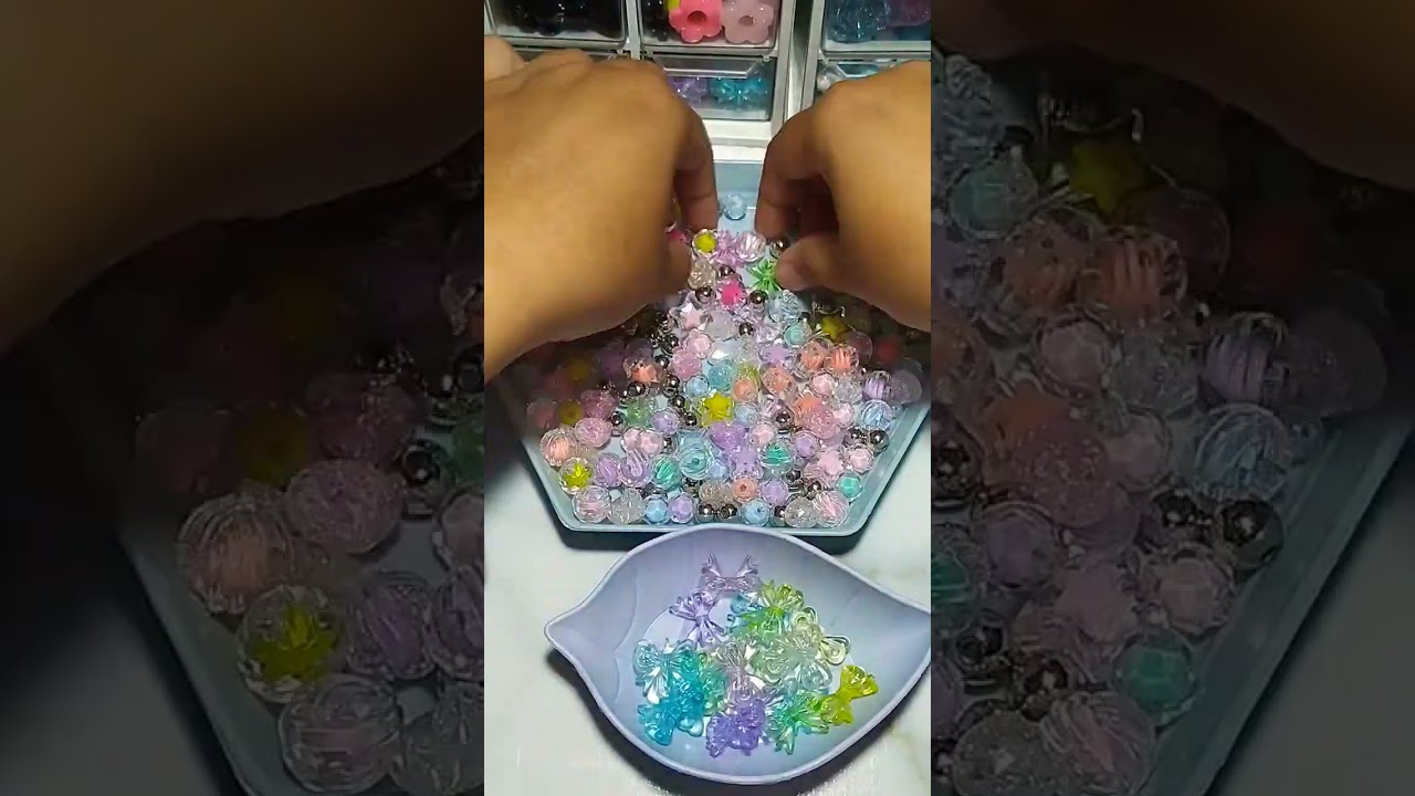 |Sorting Beads Part 12|#beads #manikmanik #sortingbeads #diybeads #shorts #shortvideo
