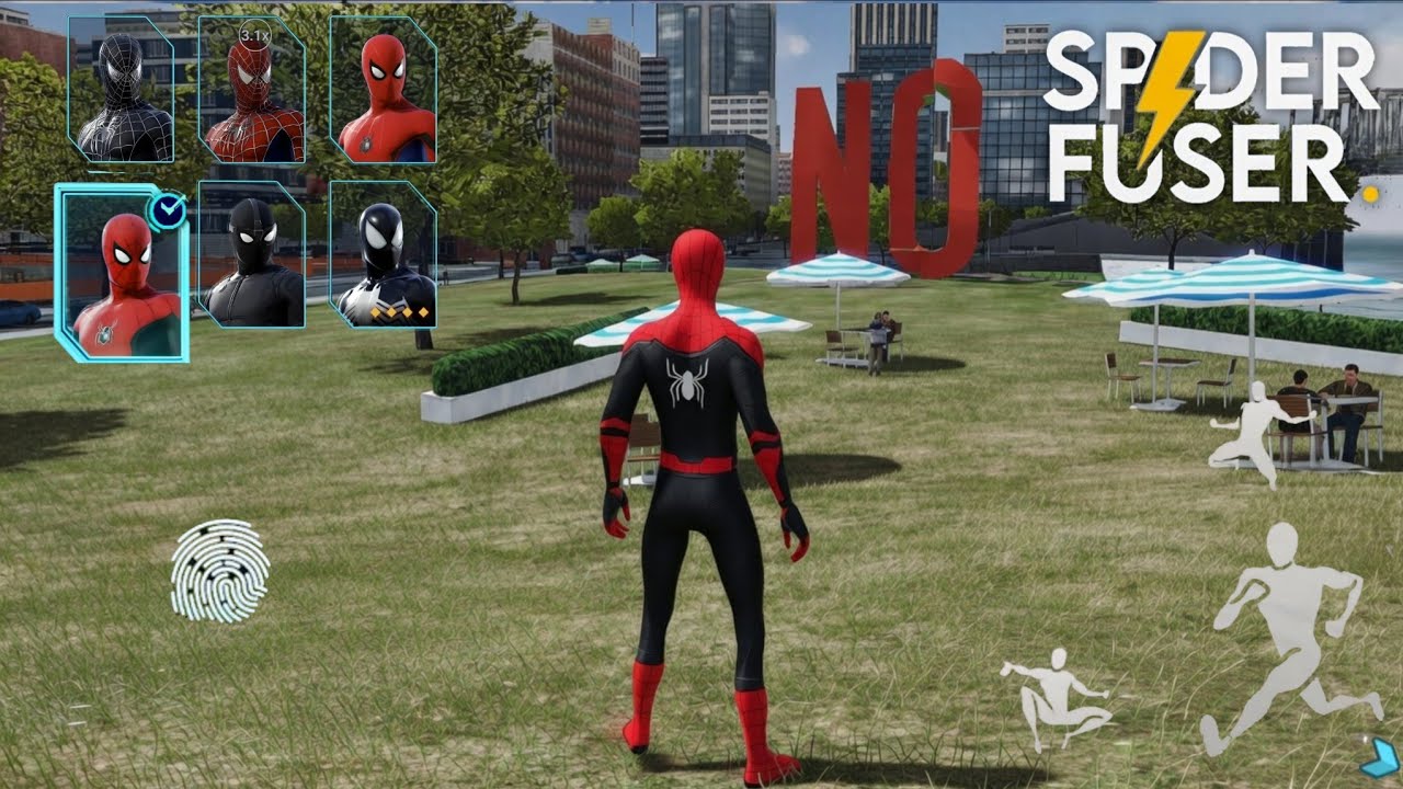 i made Upgraded Suit in SPIDER-FUSER (Spiderman Far From Home)