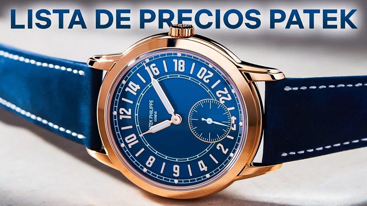 Los 24 Mejores Relojes Patek Philippe (Lista de Precios)