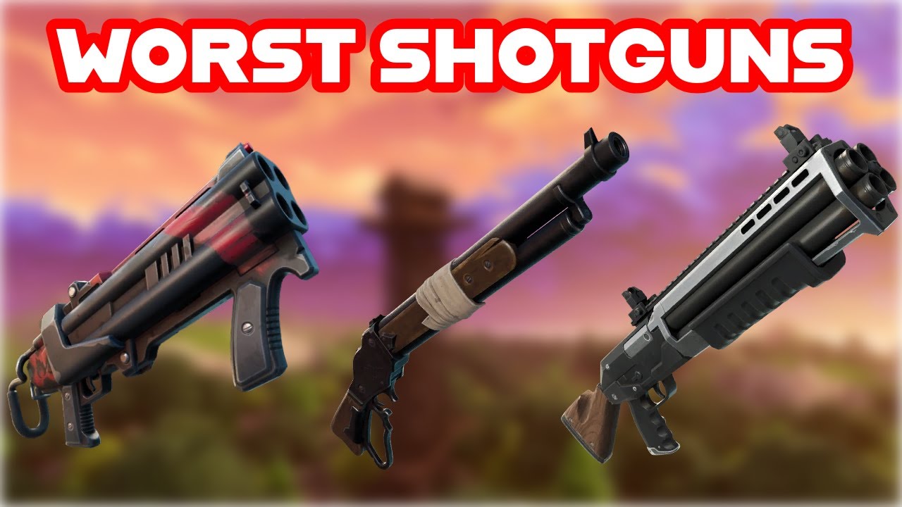 Revisiting Some of Fortnite's WORST SHOTGUNS of ALL TIME...