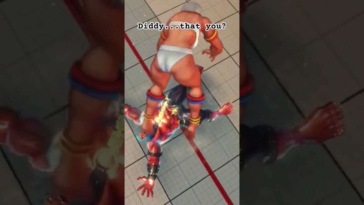 Hakan USF4 ultimate combo. #shorts #streetfighter4 #diddy
