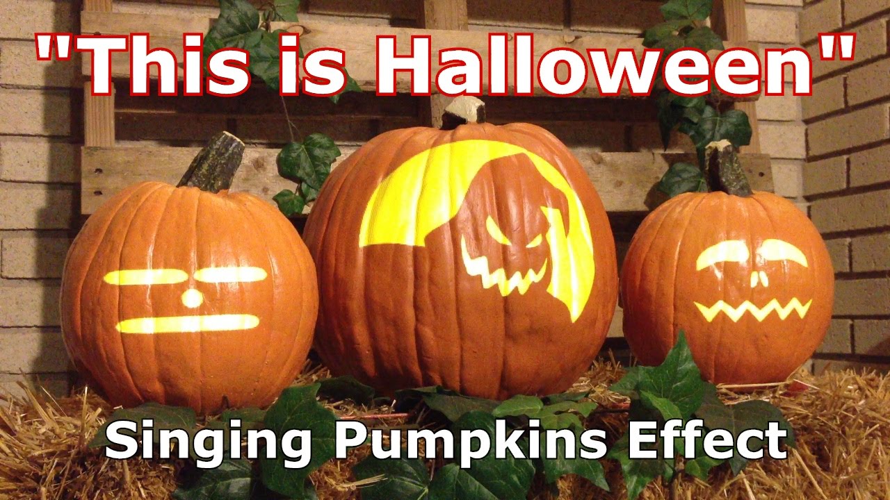 This is Halloween - Singing Pumpkins Animation Effect
