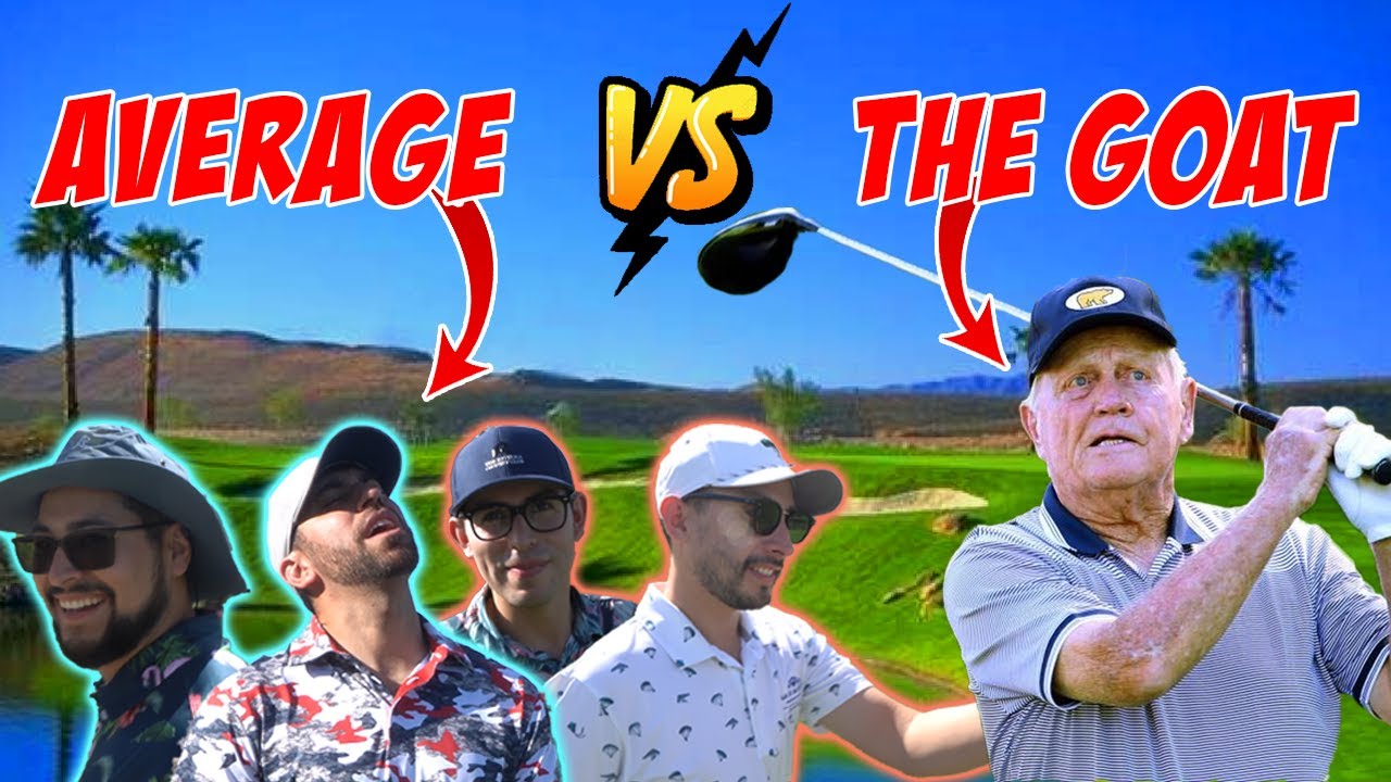 4 AVERAGE GOLFERS VS JACK NICKLAUS | 4 Man Scramble at Bears Best Las Vegas
