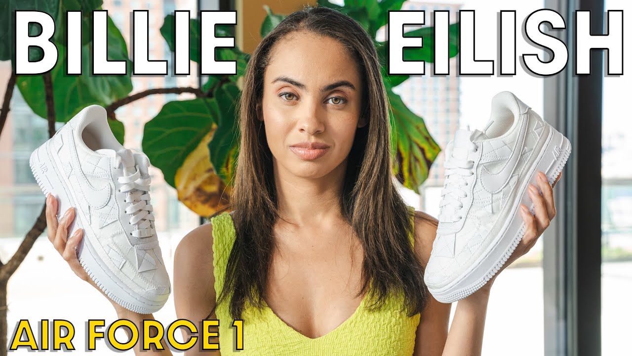 Is this BILLIE EILISH'S BEST SNEAKER?  Nike Air Force 1 Triple White Review and How to Style (GRWM)