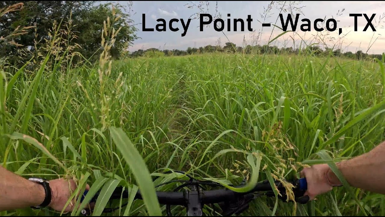 Mountain Biking at Lacy Point - Waco, TX