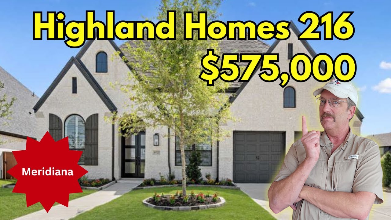 Is This The Best One Story House Ever Built? Highland Homes 216 Meridiana