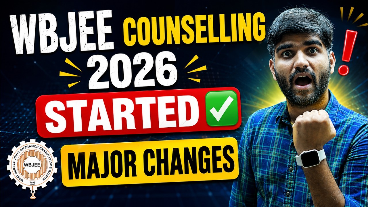 WBJEE 2026 Counselling Started Registration & Choice Filling😳✅ | wbjee counselling process 2026