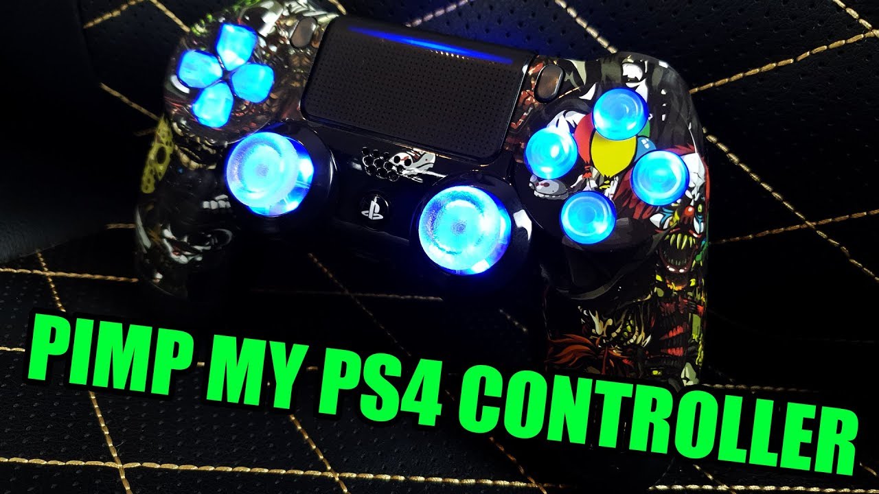 WAHNSINN!!! - EASY PS4 Controller auf LED Kit umbauen mit Touch Sensor