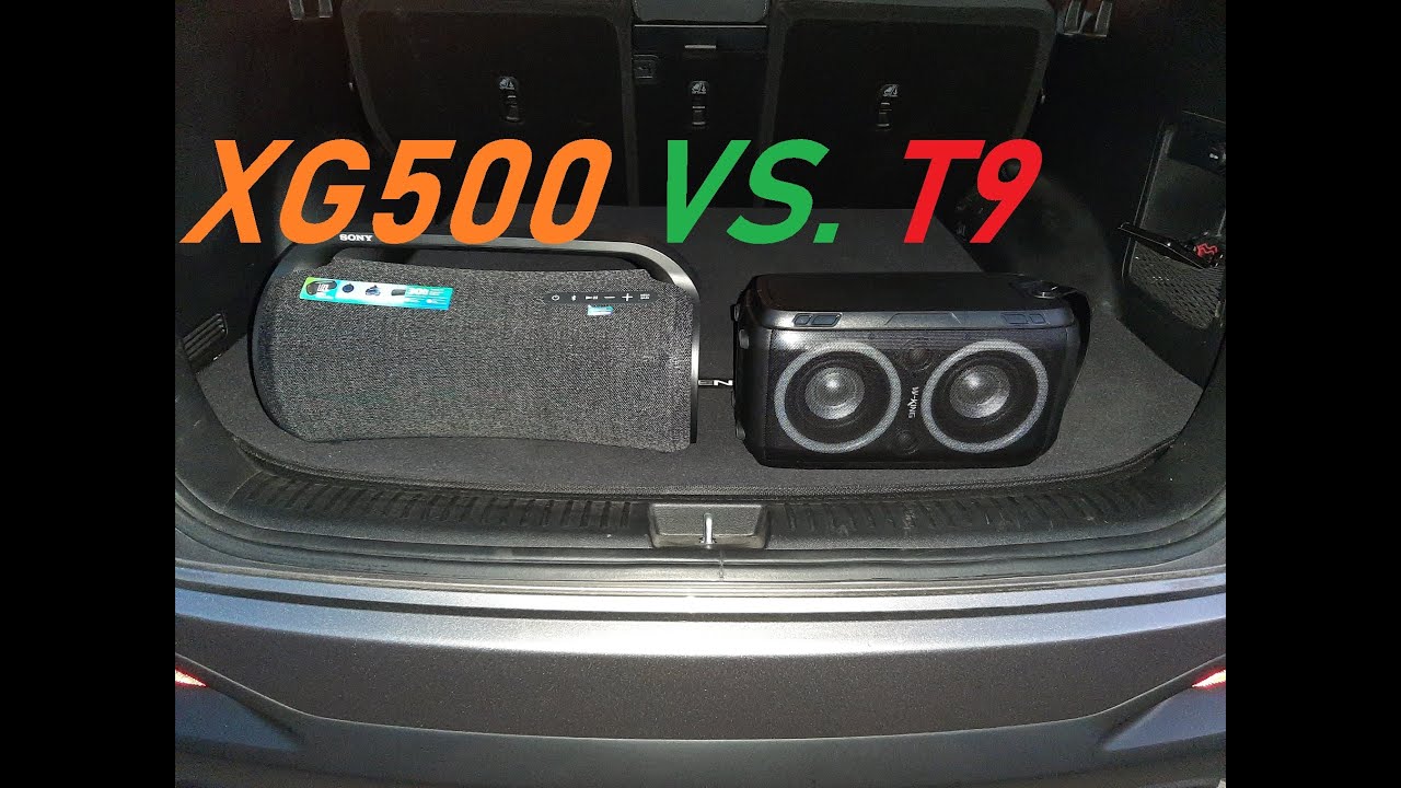 Sony XG500 🆚 W-King T9 Bluetooth Speakers ☀️ Outdoor Sound Comparison 👏🏼