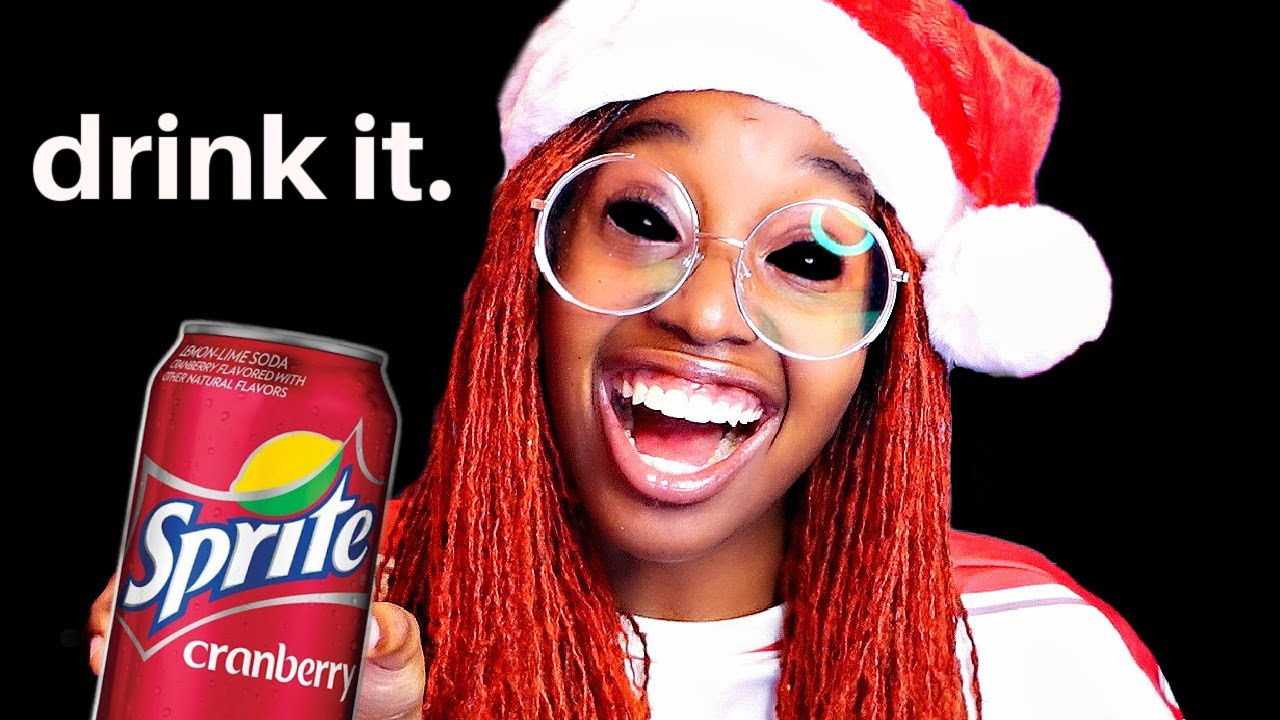 DRINK THE SPRITE CRANBERRY