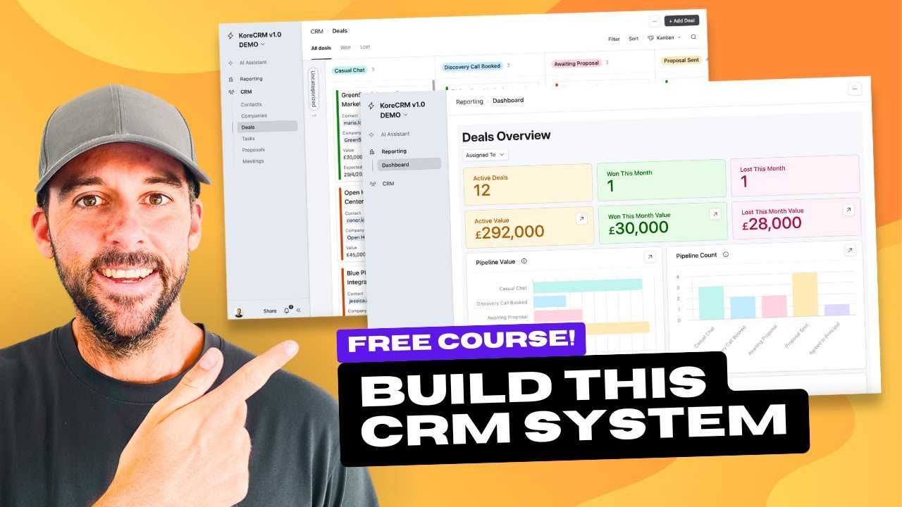 How I Built a Client CRM System in Airtable (Full Walkthrough)