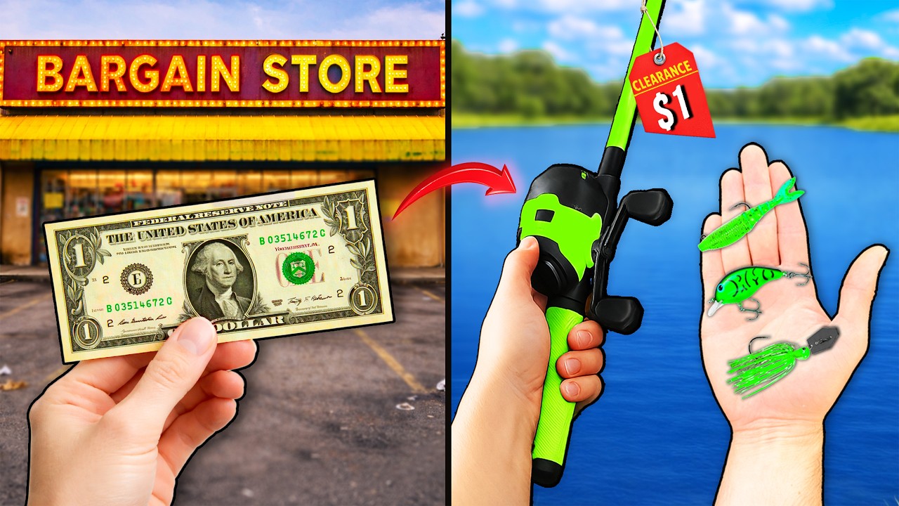 I Bought Fishing Gear From a Discount Store&hellip;Does It Work?