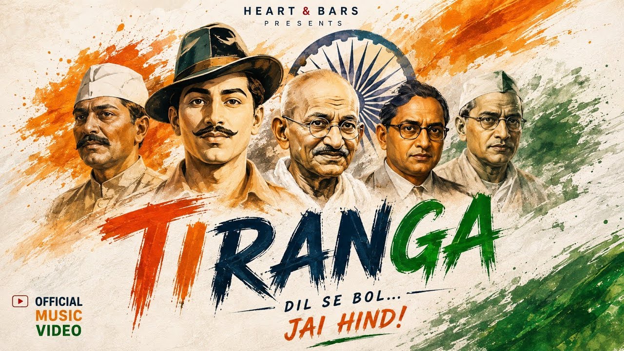 TIRANGA 🇮🇳 | Patriotic Rap Song | Independence Day Anthem | Jai Hind | Heart&Bars