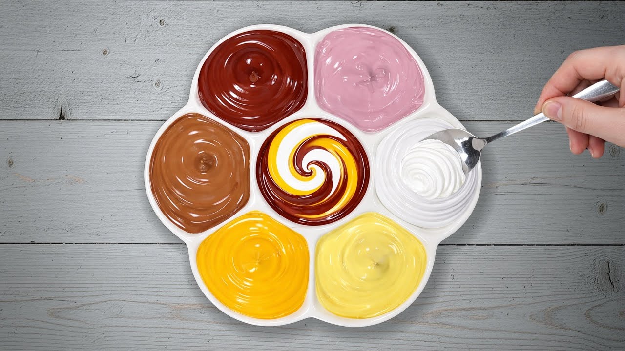 How To Create 7 Beautiful Colors From Yellow, Brown and White - Sun Art