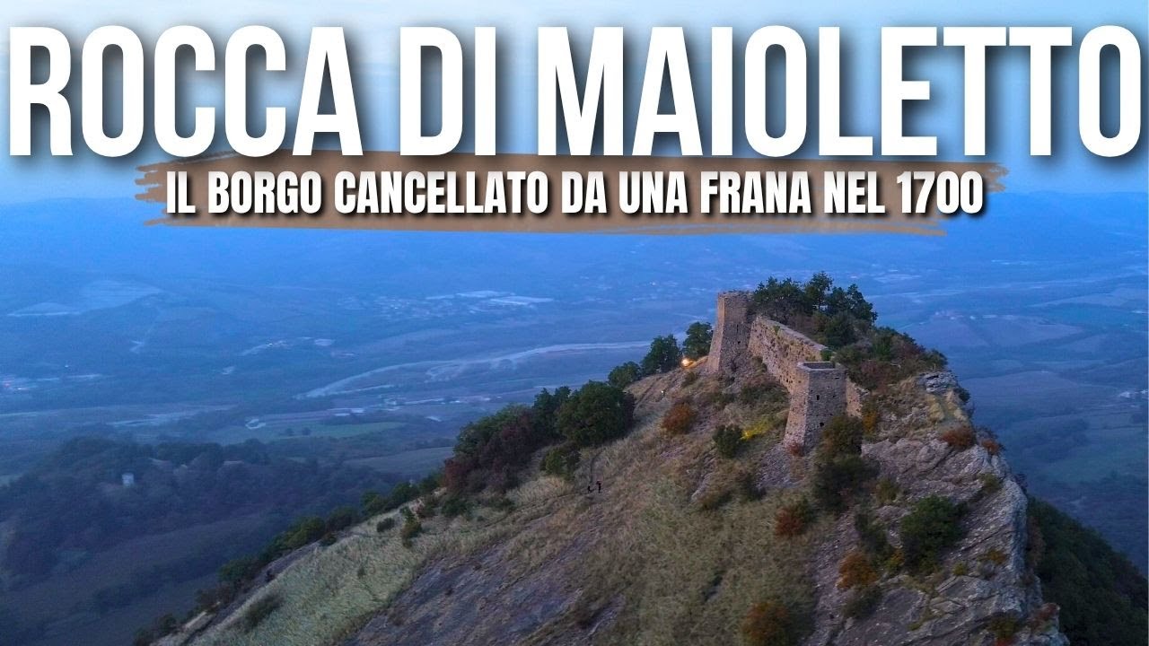 Il Borgo Medievale Scomparso in una Notte nella Frana del 1700 - Rocca di Maioletto [4K]