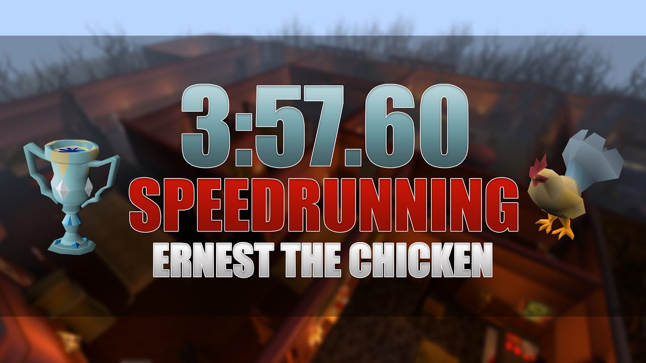 OSRS Speedrun - Ernest The Chicken Guide & PB - 3:57.60 - Platinum
