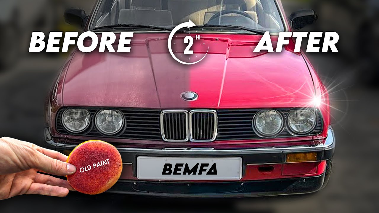 Making This 1987 BMW E30 Look NEW in Just 2 Hours! | DIY
