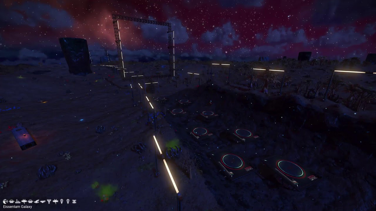 Starship Racing in No Man's Sky