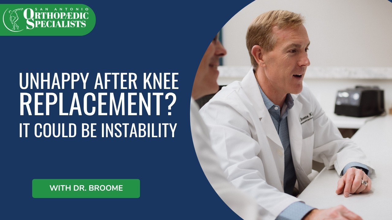 Why Knee Stability Matters After Knee Replacement | Dr. Broome Explains #kneereplacement