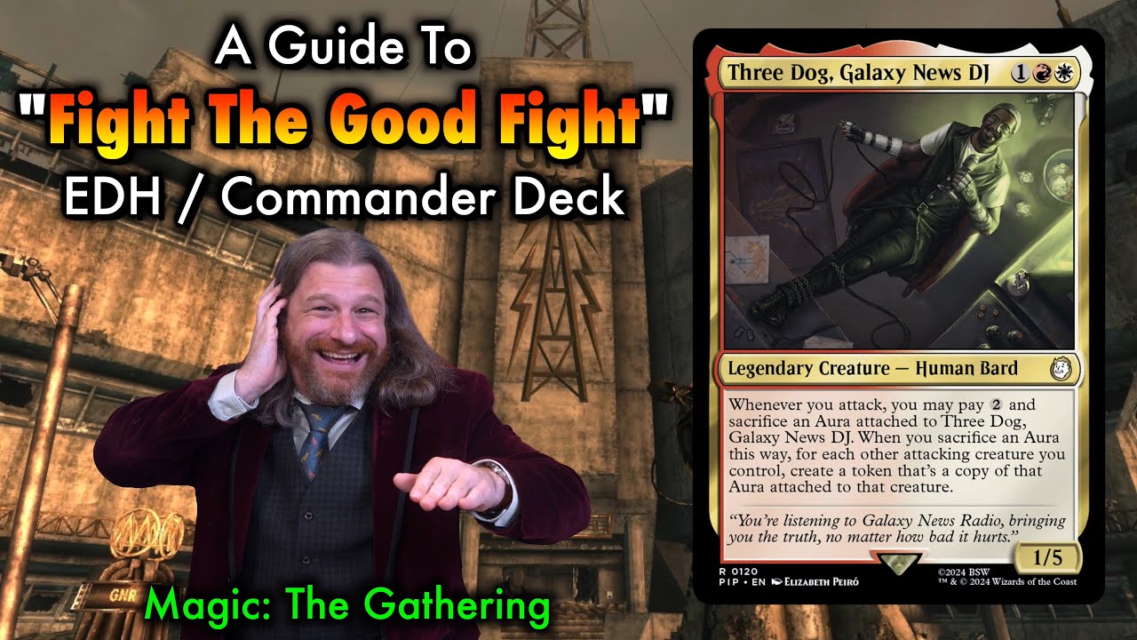 Путеводитель по Three Dog, Galaxy News DJ Commander / EDH | Fallout | Magic: The Gathering
