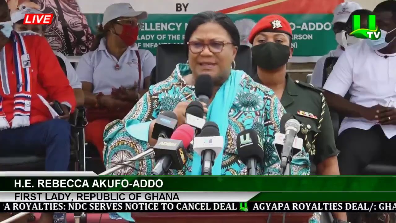 Ga South: First Lady Commissions Kwame Anum Health Center