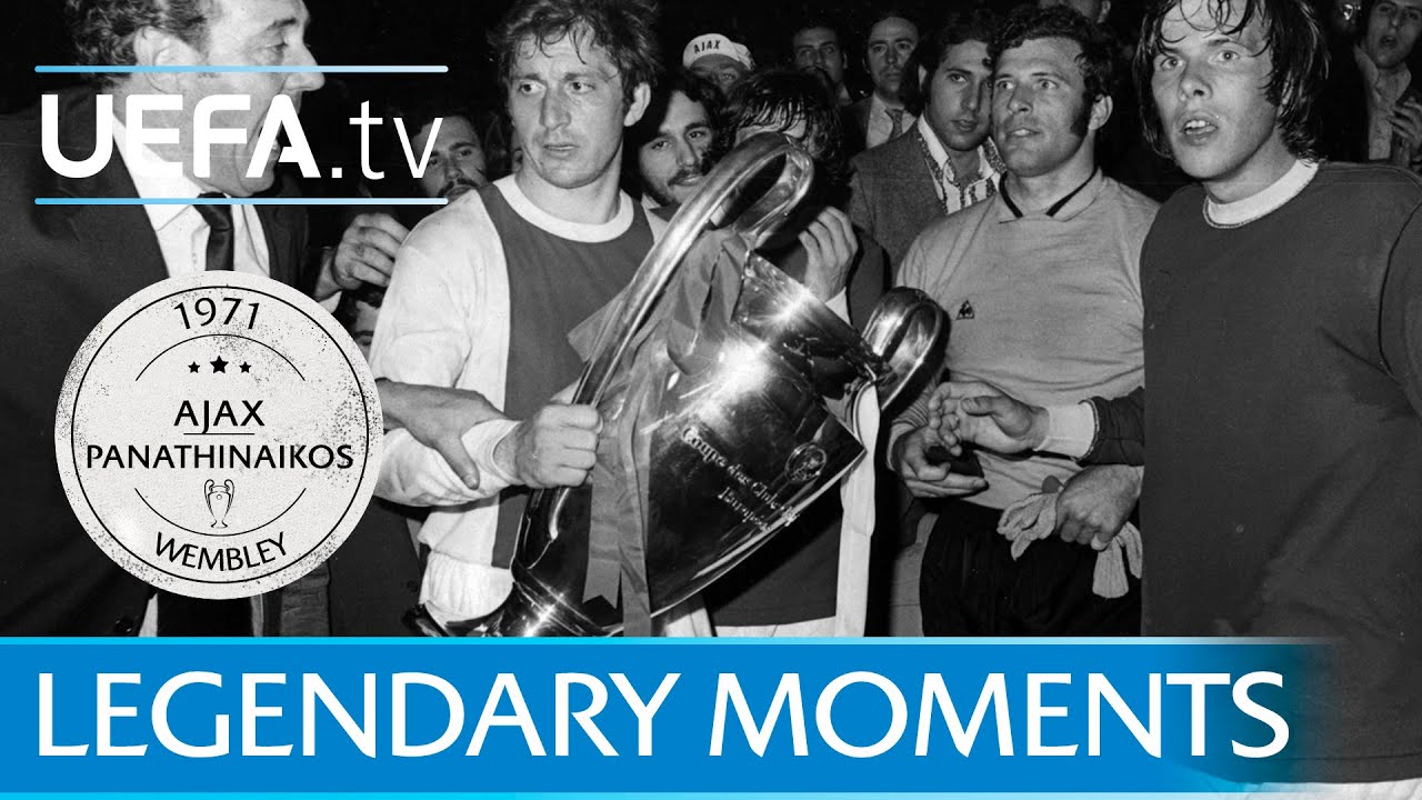 Johan Cruyff wins 1971 European Cup with Ajax