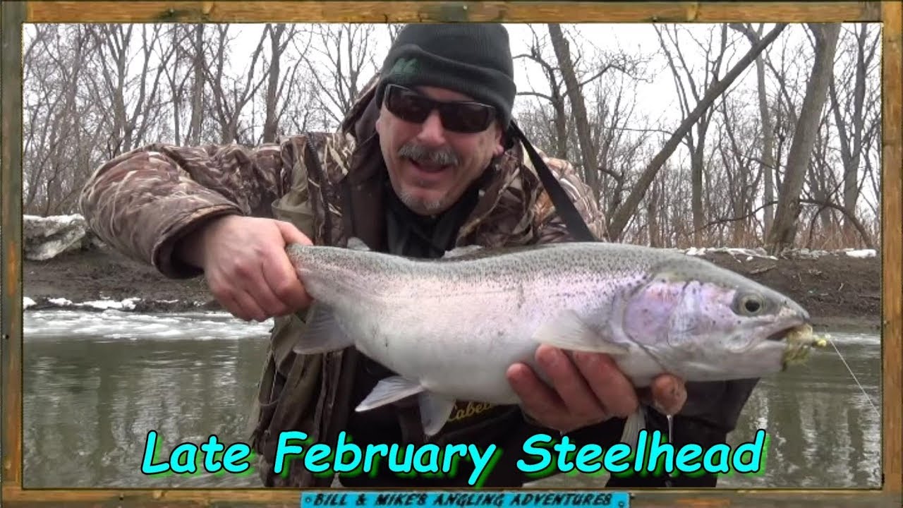 Late February Steelhead jigging