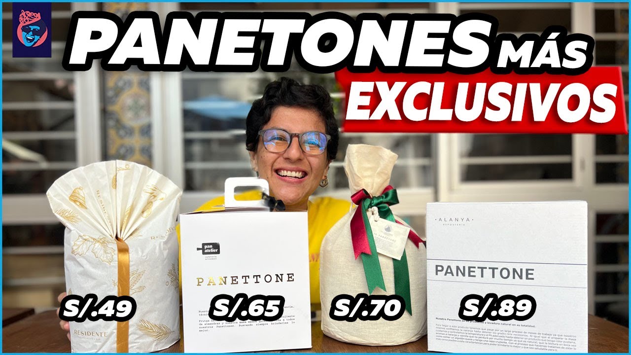 LOS PANETONES MAS EXCLUSIVOS DEL PERU - Ariana Bolo Arce