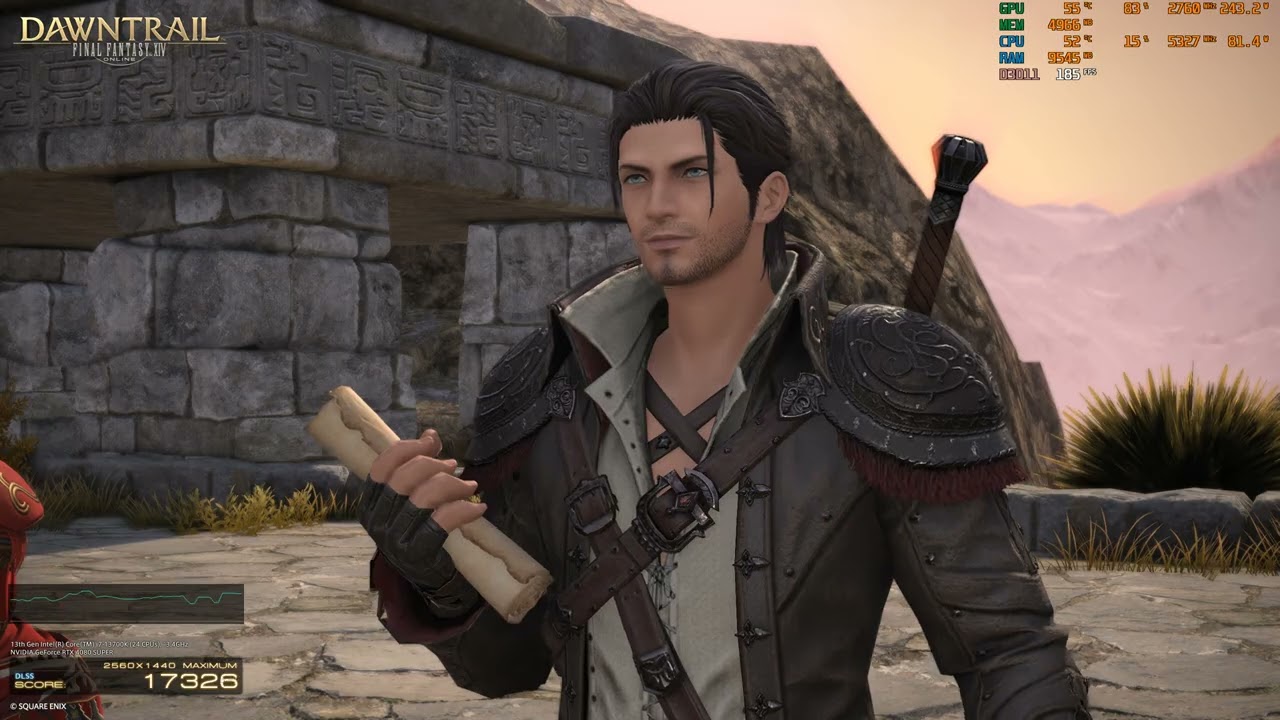 RTX 4080 SUPER | Final Fantasy XIV: Dawn Trail | Maximum DLSS 1440p