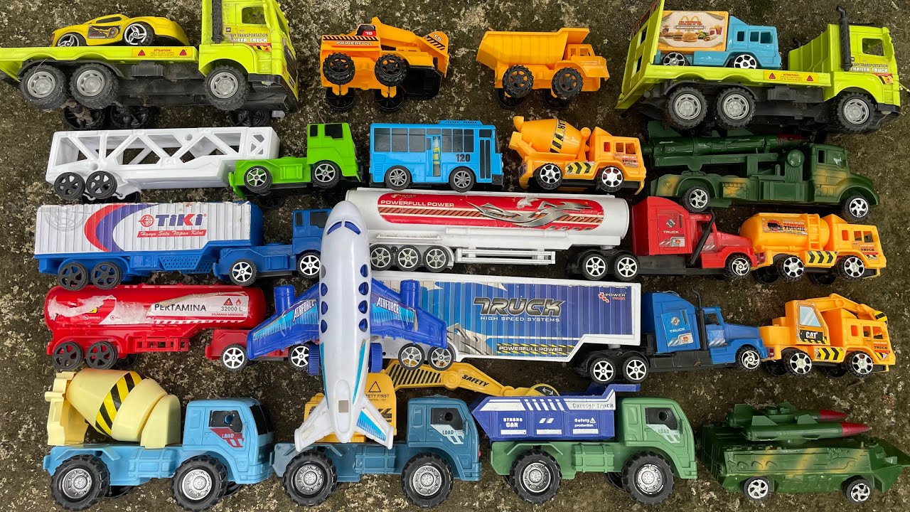 truk dump,mobil perang,excavator,truk hd,bus ,truk mixer,truk tambang