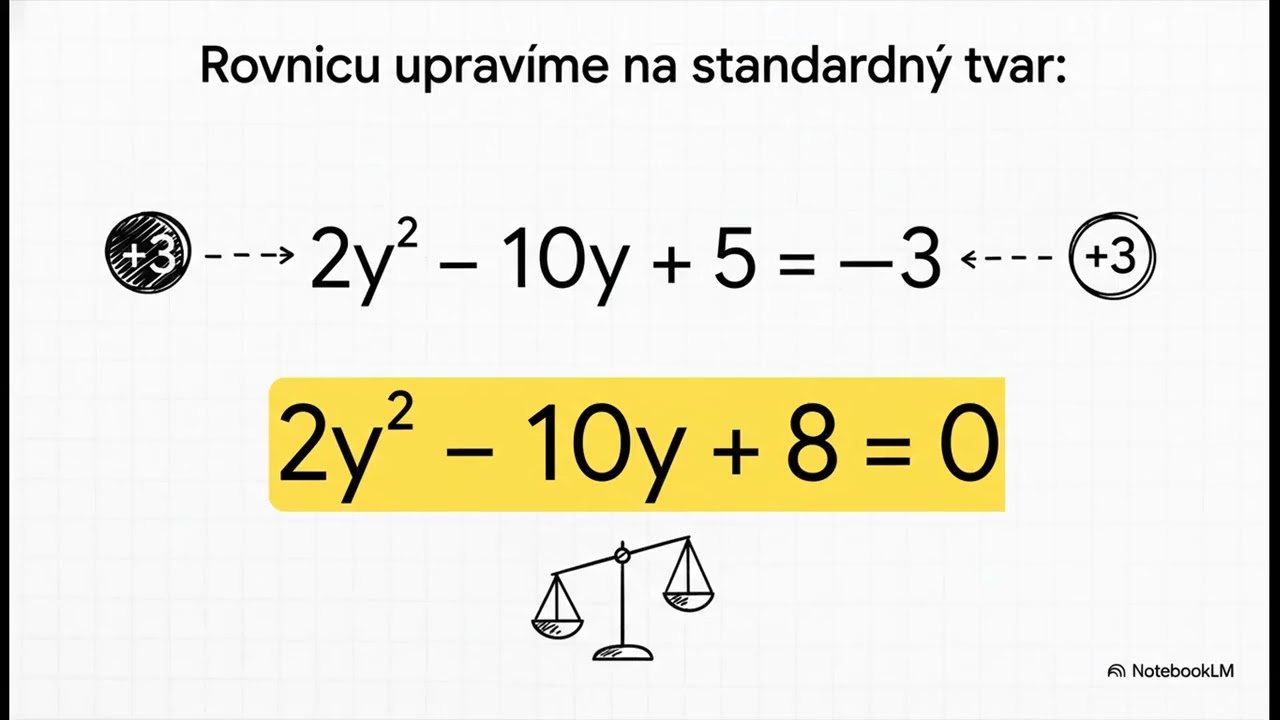 Sústava rovníc 1.