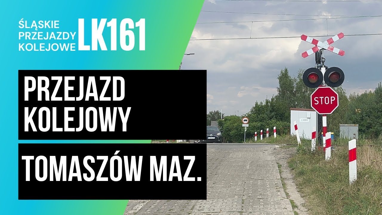 Przejazd kolejowy Tomaszów Maz. ul. Kolejowa