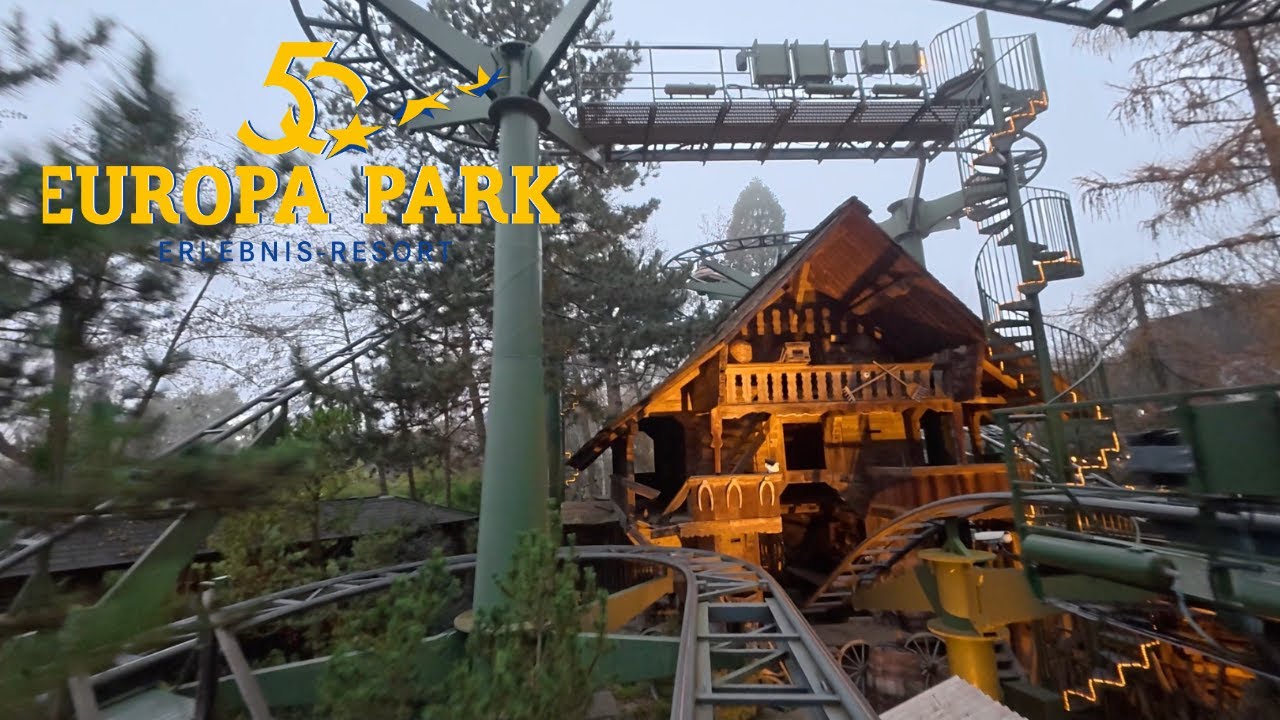 Matterhorn-Blitz – Onride im Europa-Park [4K]