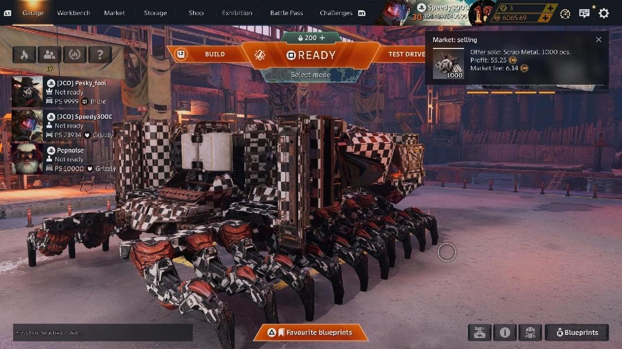 Crossout Clan War - JCO vs OLYMP