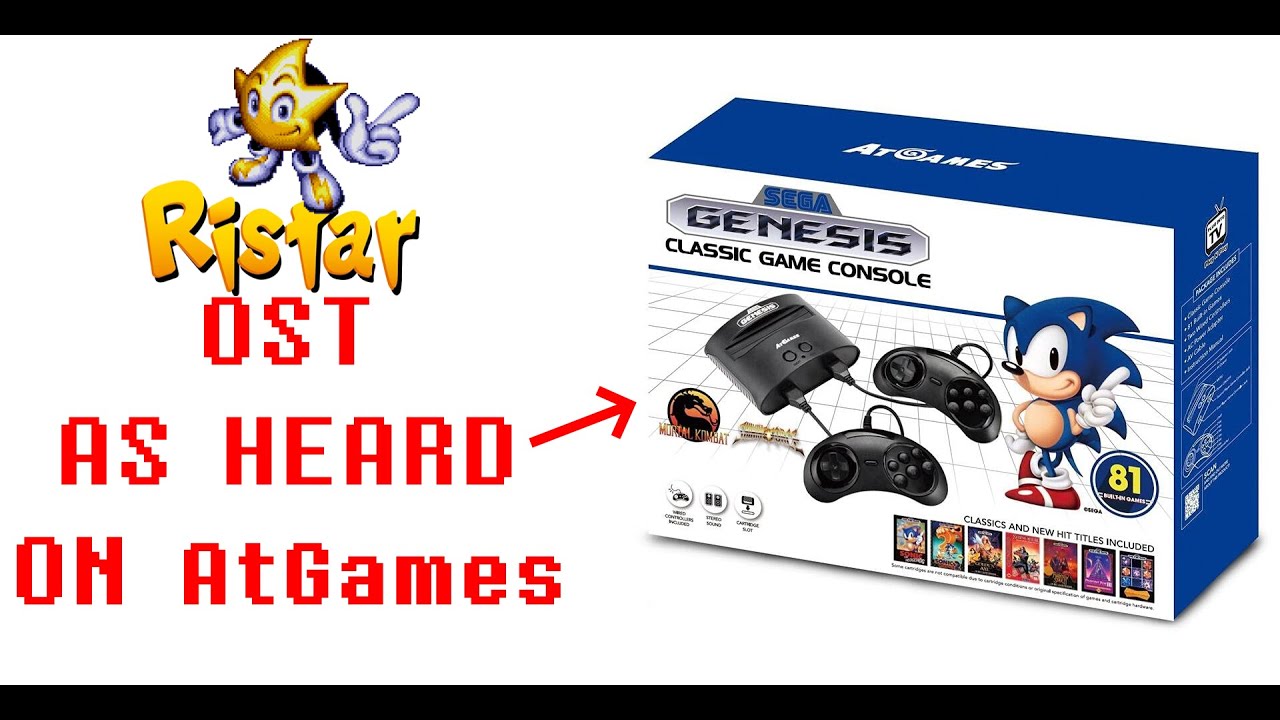 Ristar OST, As Heard On The AtGames Classic Game Console 2017