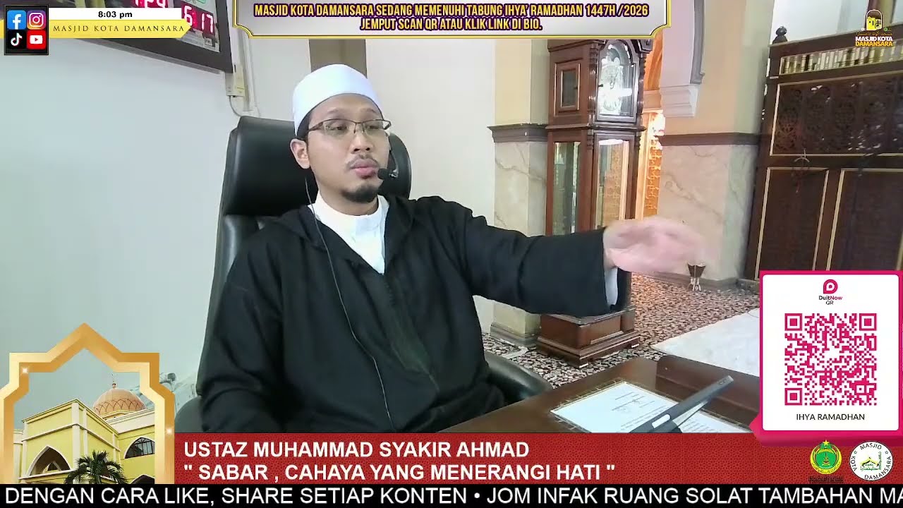 Siaran Langsung Kuliah Maghrib | Ustaz Muhammad Syakir Ahmad | 27-1-2026