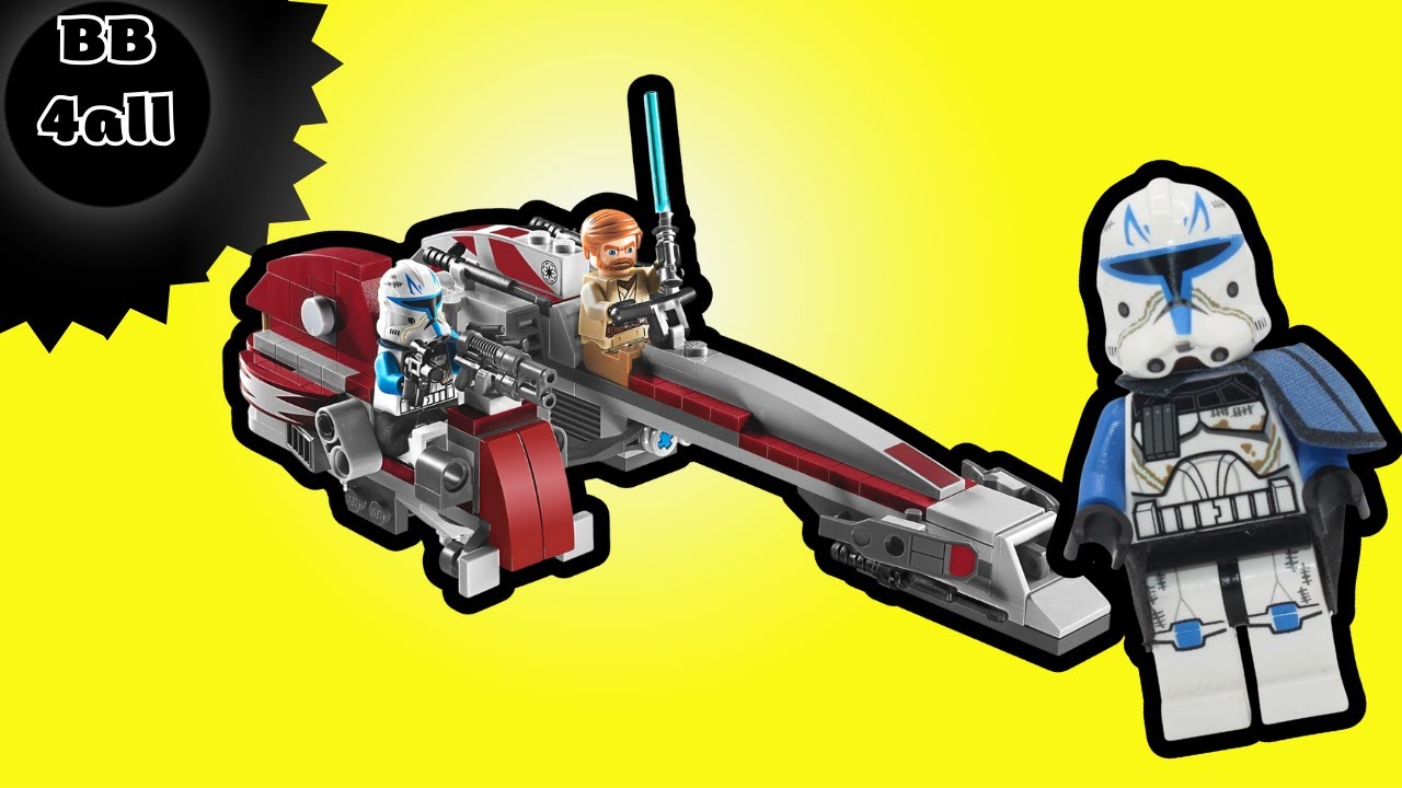 Lego Star Wars Barc Speeder (NEW $400) - 75012 - Star Wars Speed Build Review
