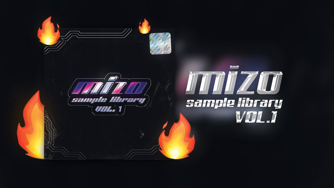 mizo sample library VOL.1 Preview (Pvlace, Cubeatz, Frank Dukes type samples)