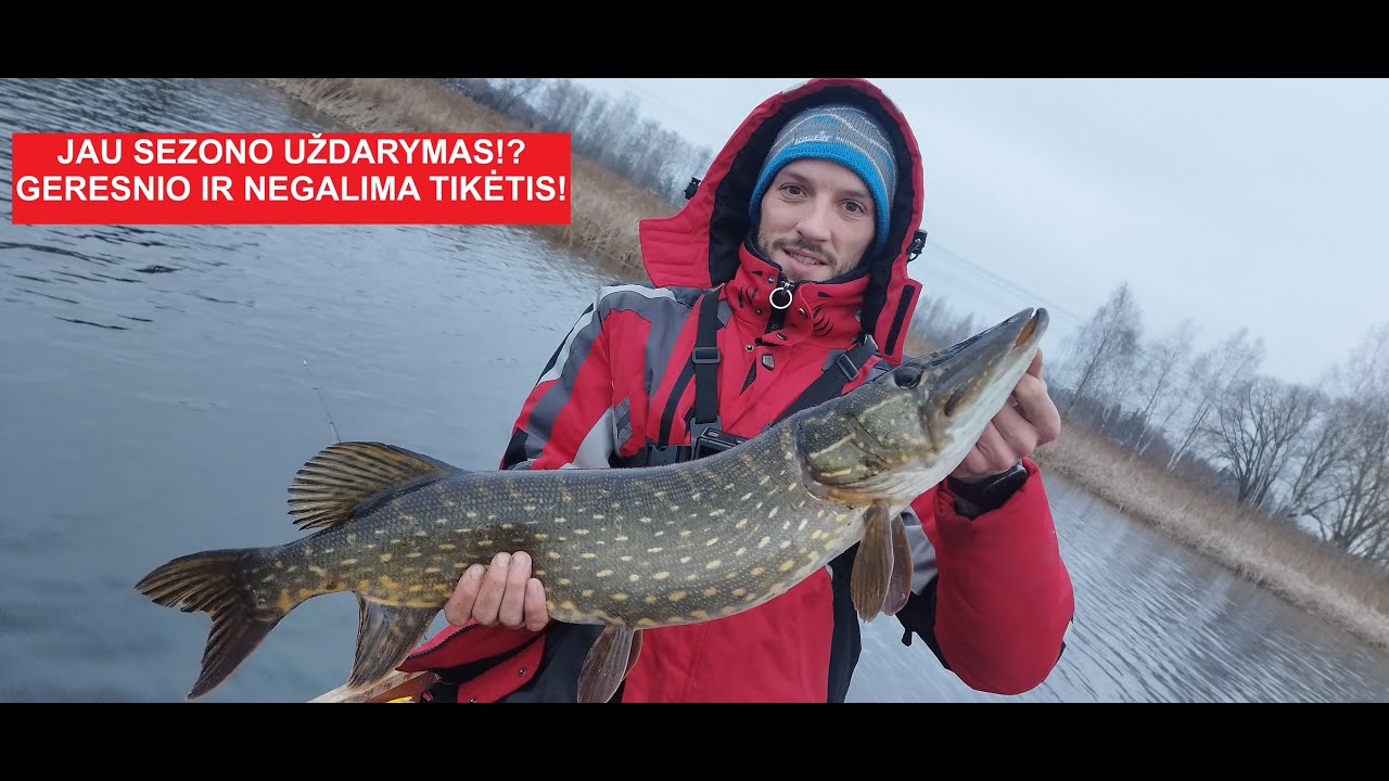 2024 Žieminė lydekų žvejyba
