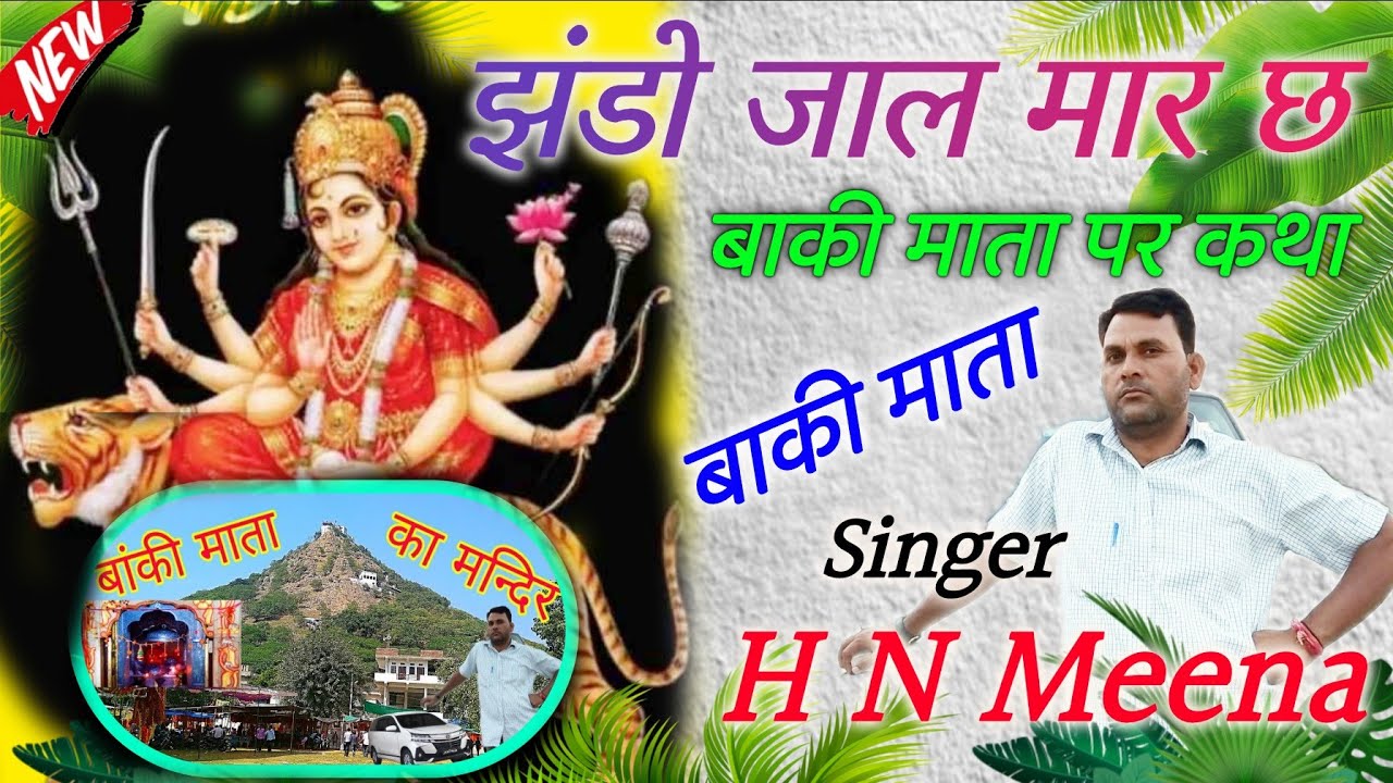 बाकी माता पर जोरदार भजन// सिंगर //हरिनारायण मीणा// बाकी माता के मंदिर के माल झंडो जाल महाराज❤️❤️❤️❤️