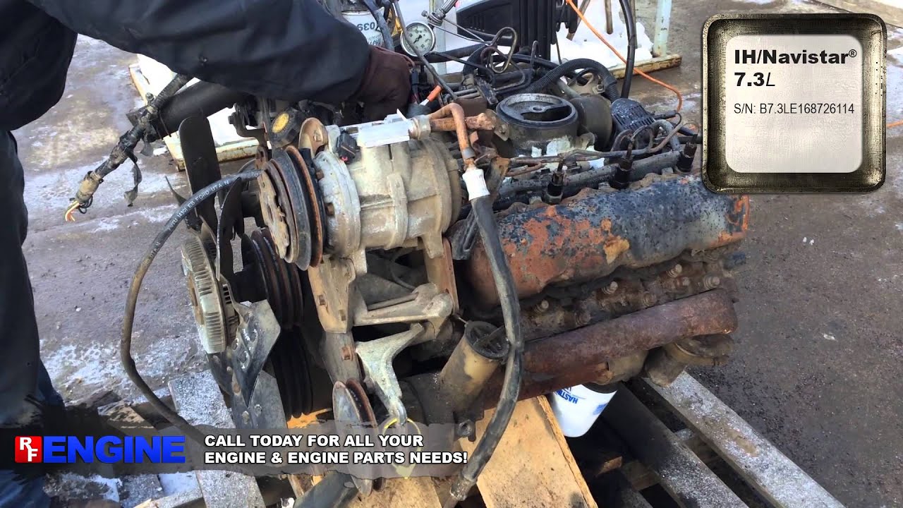 6799086GN | IH/Navistar® 7.3L Non-Turbo Diesel Complete Good Runner