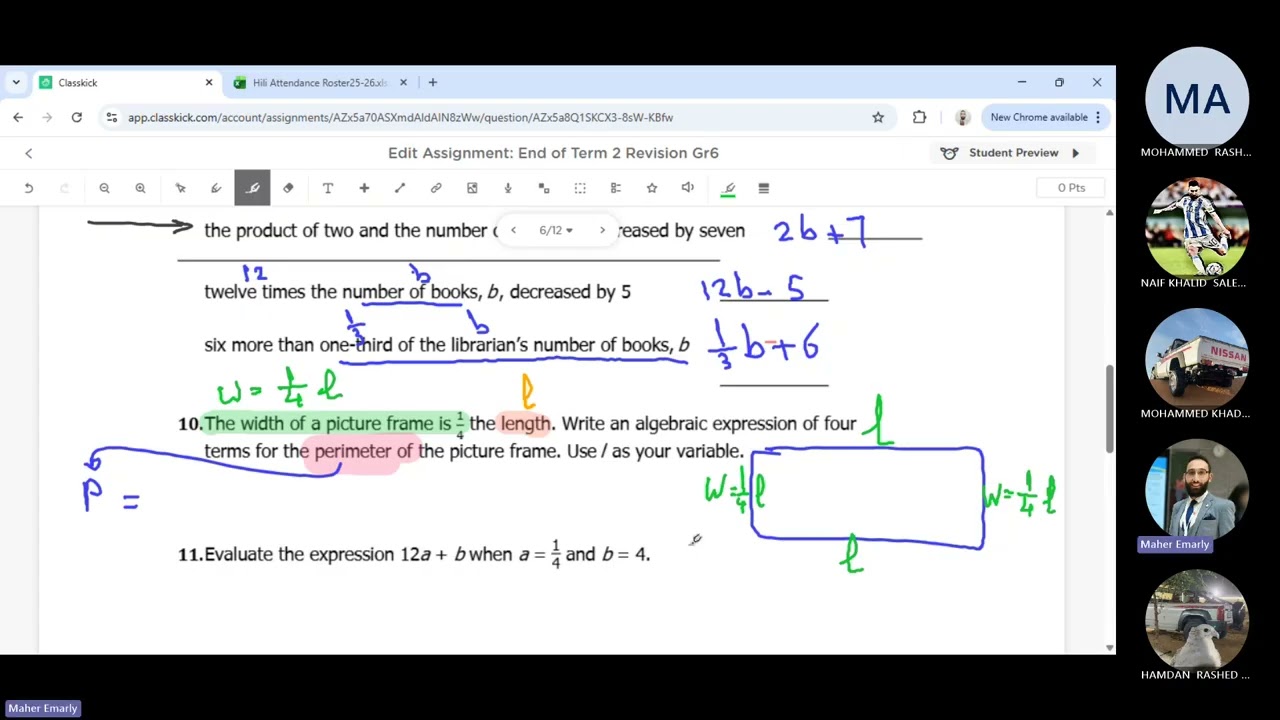 Grade 6 Part 3 EOT2 Revision